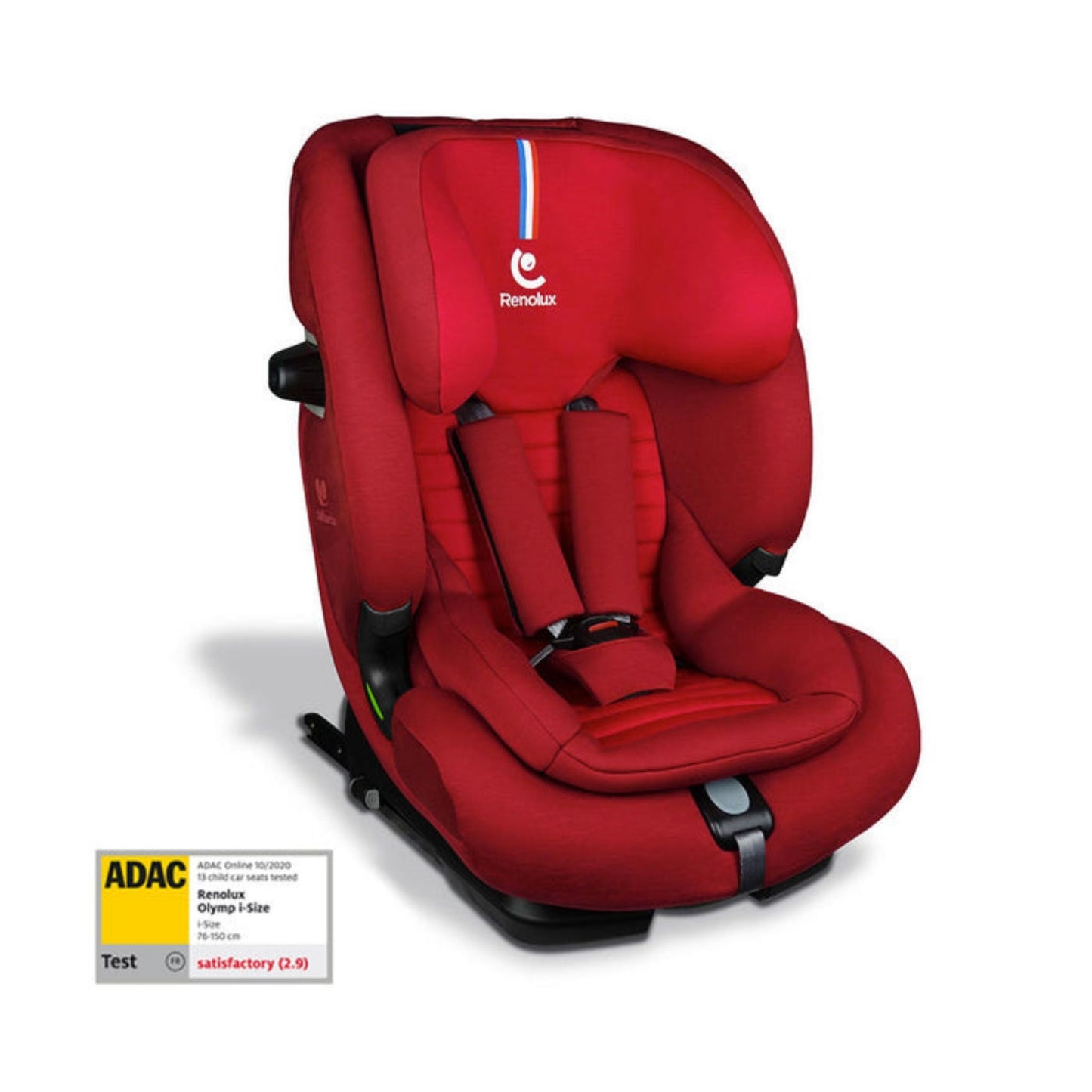Renolux Olymp I-Size Softness Isofix 9-36 Kg Oto Koltuğu Kırmızı