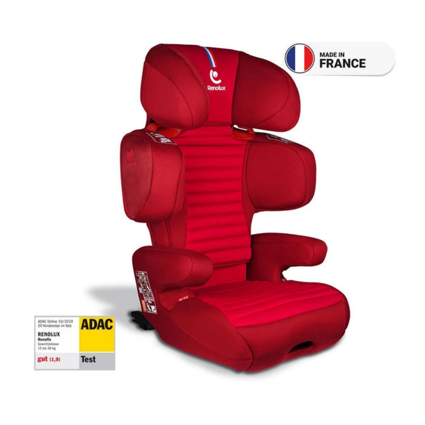 Renolux Renofix Softness Isofix 15-36 Kg Oto Koltuğu Kırmızı