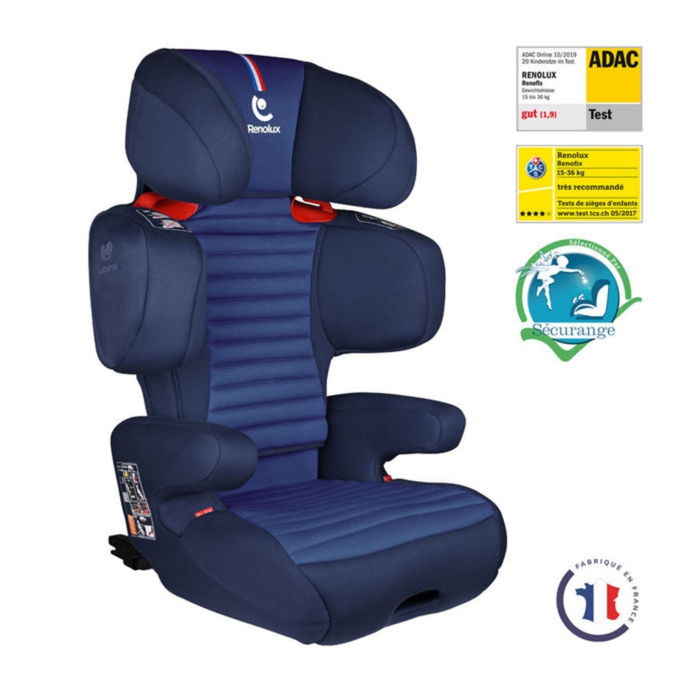Renolux Renofix Softness Isofix 15-36 Kg Oto Koltuğu Lacivert