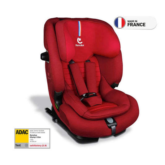 Renolux Olymp I-Size Softness Isofix 9-36 Kg Oto Koltuğu Kırmızı