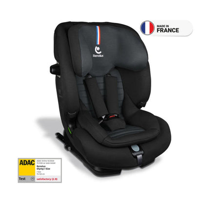 Renolux Olymp I-Size Softness Isofix 9-36 Kg Oto Koltuğu Siyah